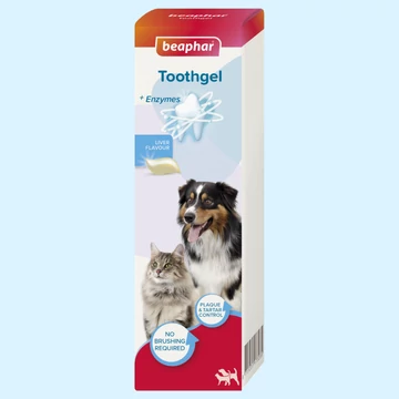 Beaphar máj ízesítésű fogtisztító gél kutyáknak és macskáknak 100 g