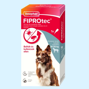 Beaphar Fiprotec bolha és kullancs elleni csepp 10-20 kg-ig  1db