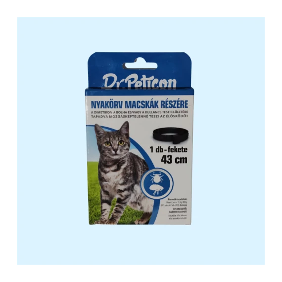 Dr. Peticon bolha és kullancsriasztó macskanyakörv 