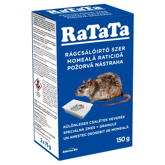 Ratata rágcsálóirtó szer 150g