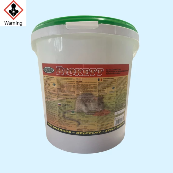 BIOKETT Gabonaszemes Rágcsálóirtó Csalétek 4kg