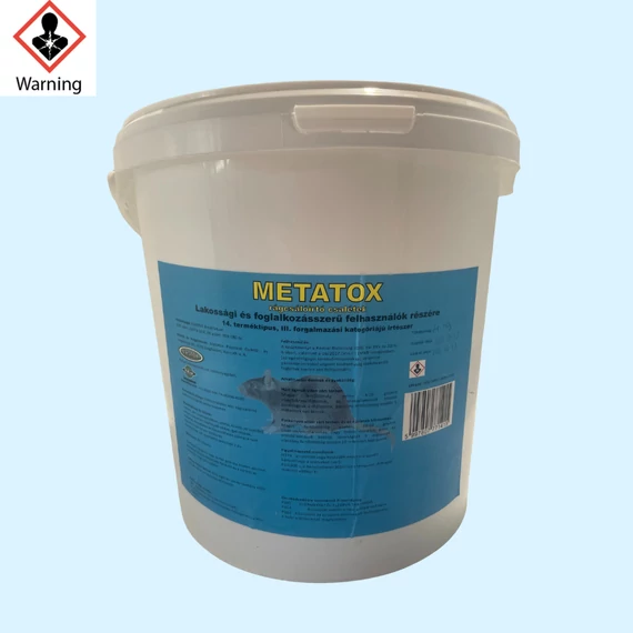 Metatox rágcsálóirtó szer búzaszemes 4 kg