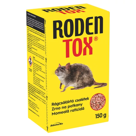 Rodentox rágcsálóirtó csalétek 150g