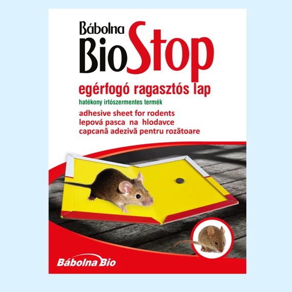 Biostop egérfogó ragasztós lap