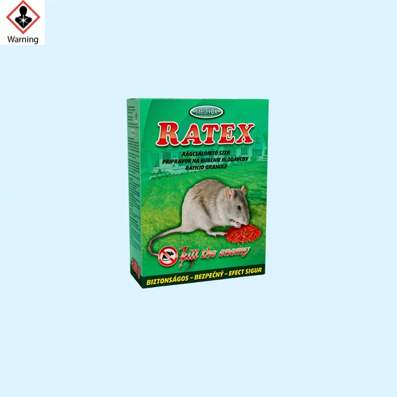 Ratex rágcsálóirtó granulátum 150g