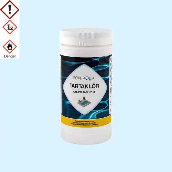 Tartaklór lassan oldódó klórtabletta 200g – 1 kg