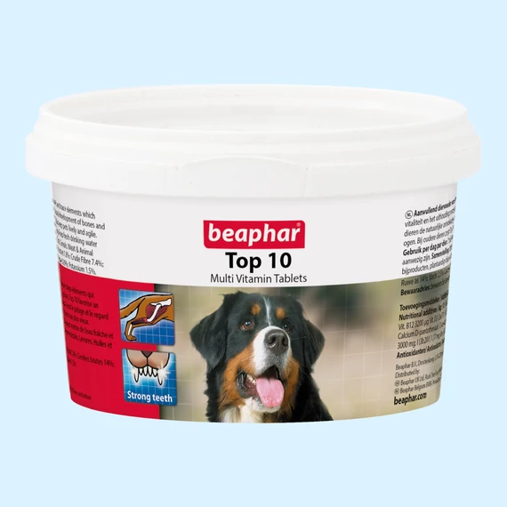 Beaphar TOP 10 multivitamin tabletta kutyáknak 180 db